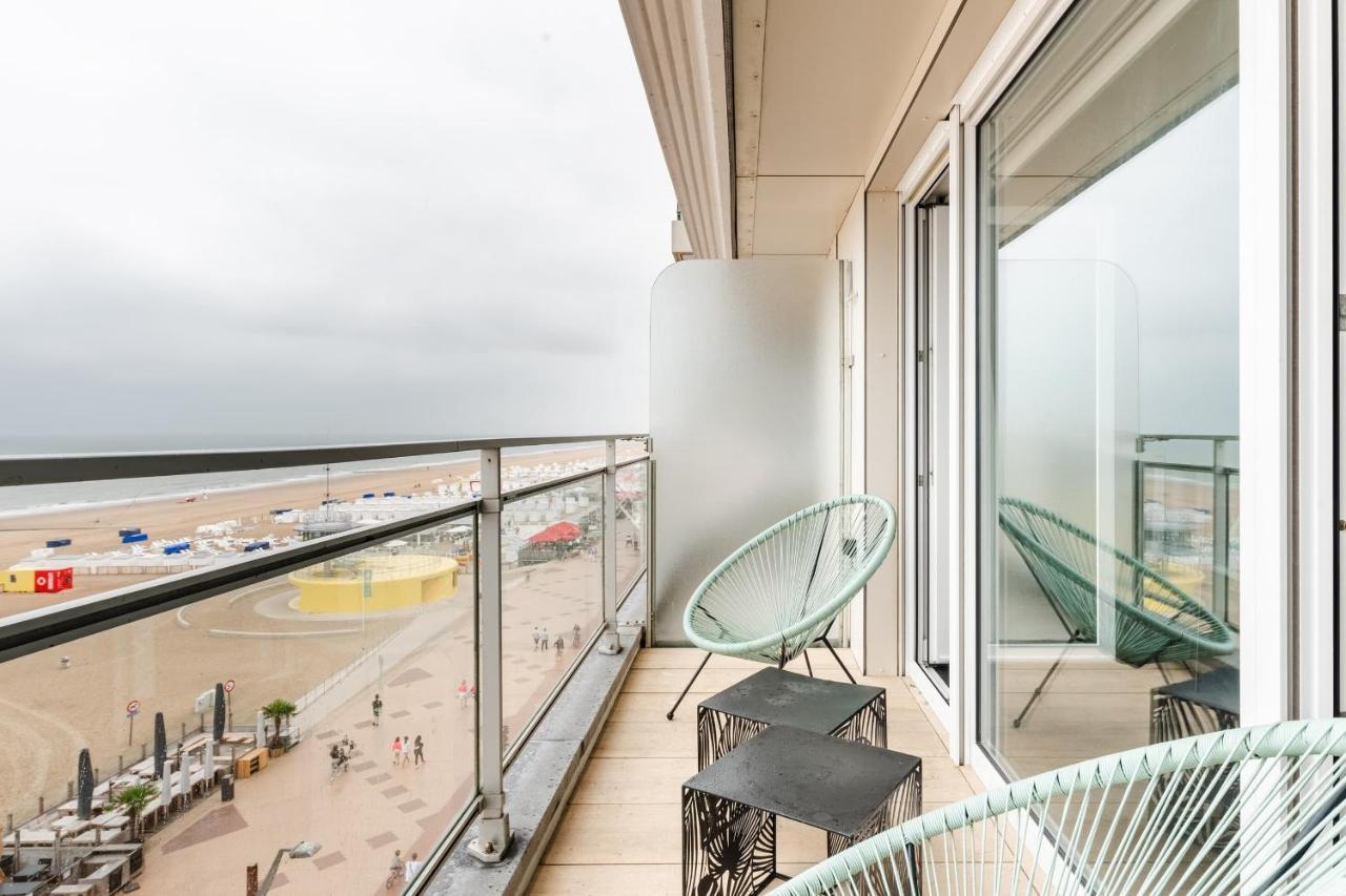 Luxueuze Suite Met Frontaal Zeezicht Knokke-Heist Exteriér fotografie