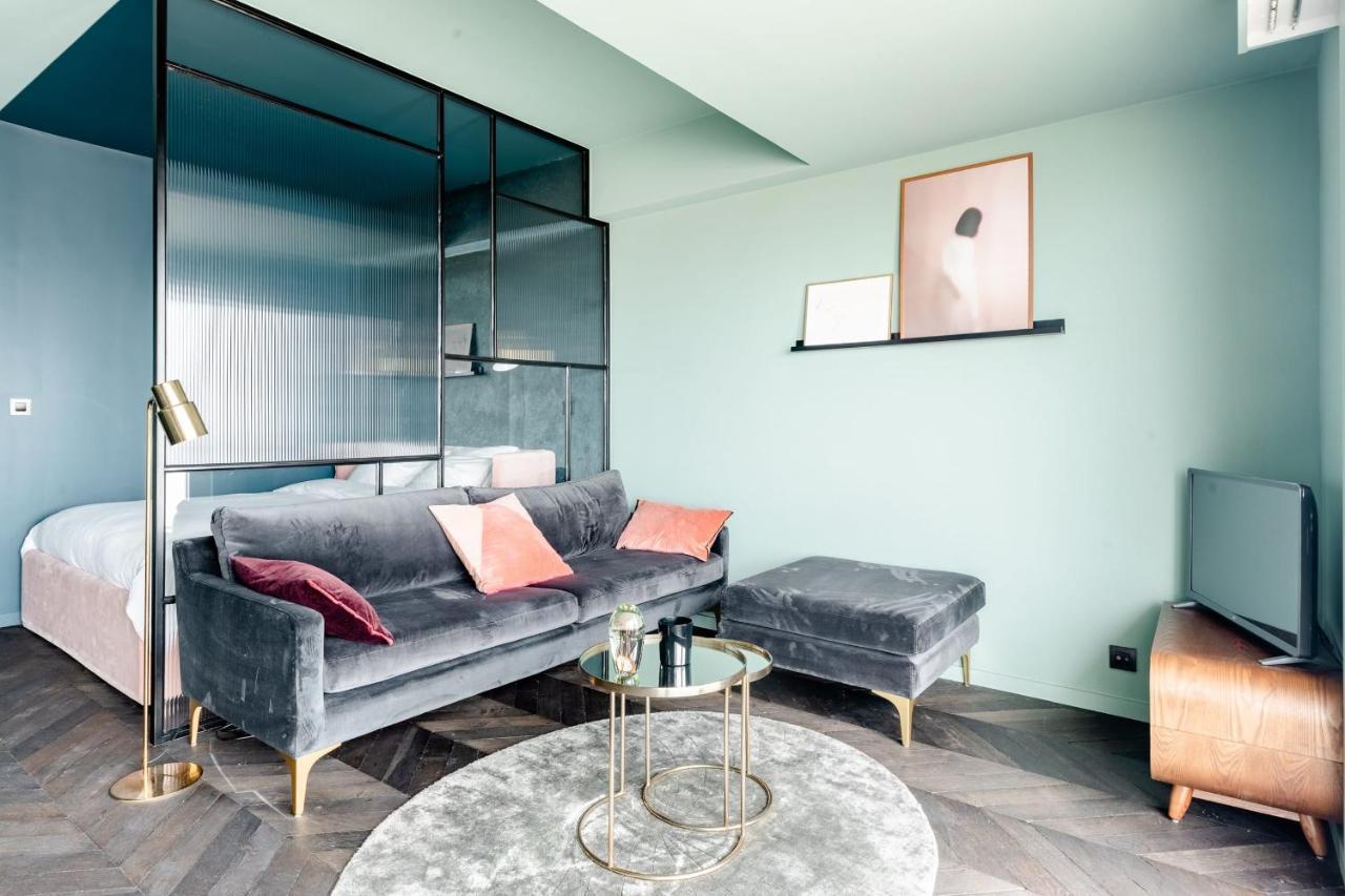 Luxueuze Suite Met Frontaal Zeezicht Knokke-Heist Exteriér fotografie