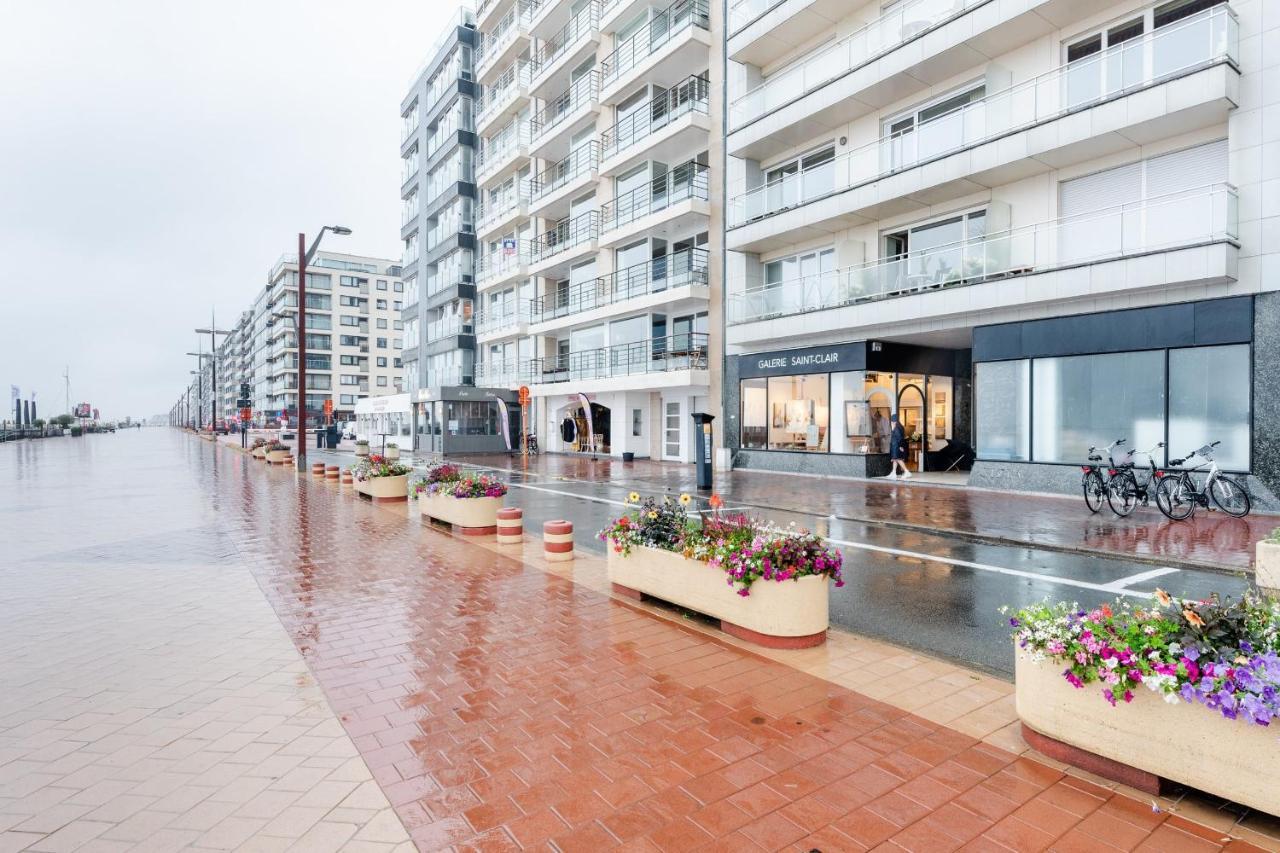 Luxueuze Suite Met Frontaal Zeezicht Knokke-Heist Exteriér fotografie