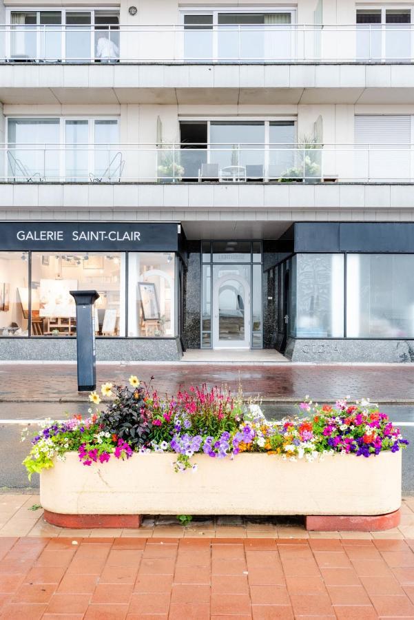 Luxueuze Suite Met Frontaal Zeezicht Knokke-Heist Exteriér fotografie