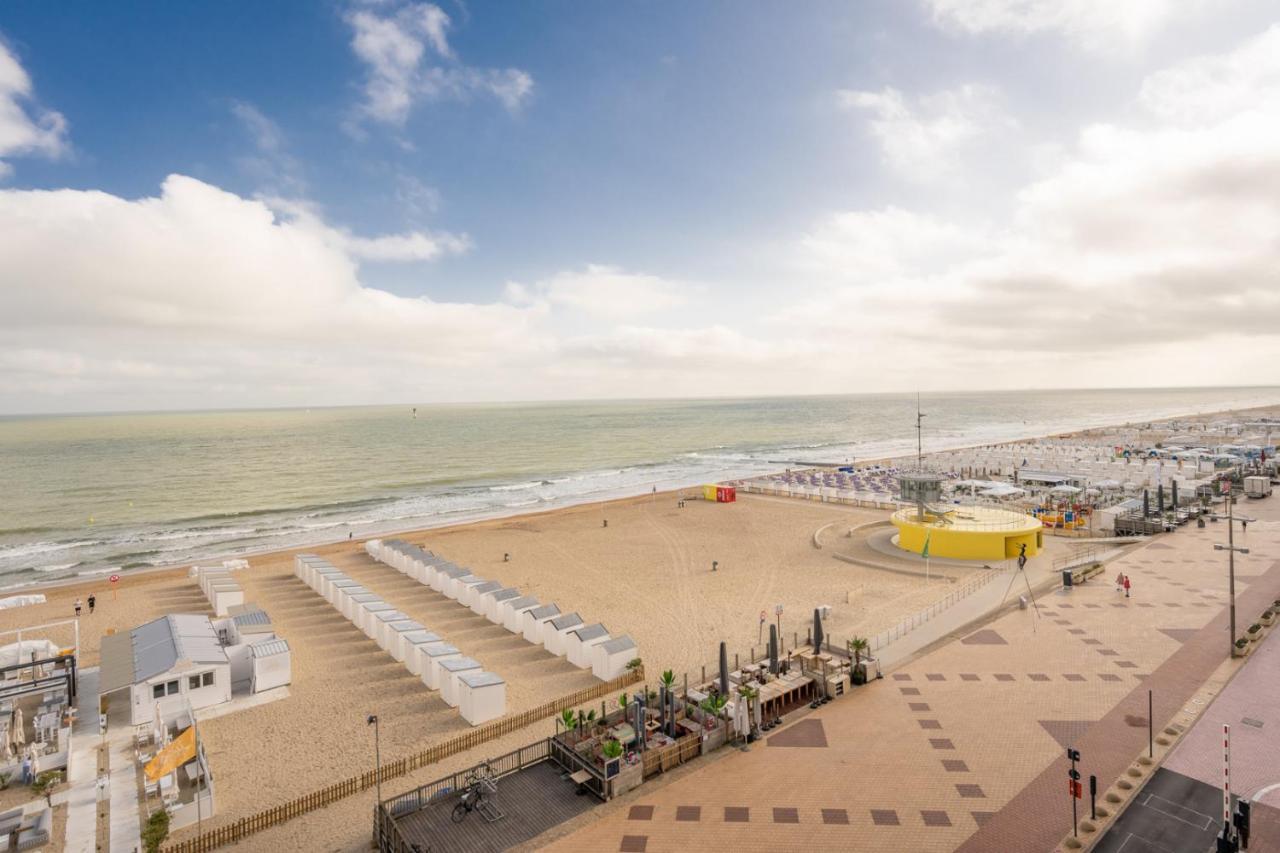 Luxueuze Suite Met Frontaal Zeezicht Knokke-Heist Exteriér fotografie
